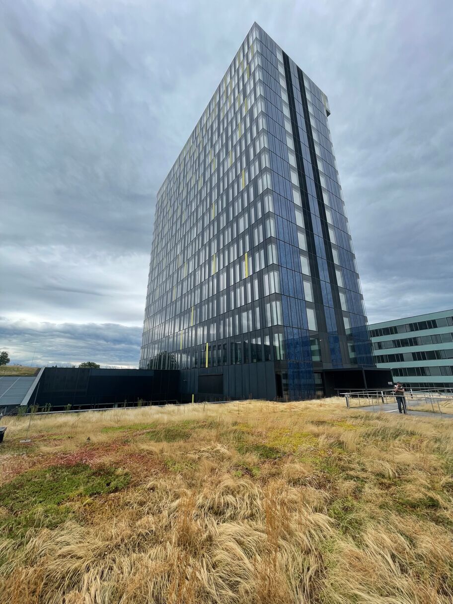 Powertower - begrüntes Dach