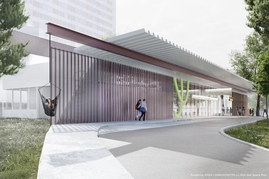 240224 KLA_SAN_0HG_GP_PA 2_Eingang-Südecke neu