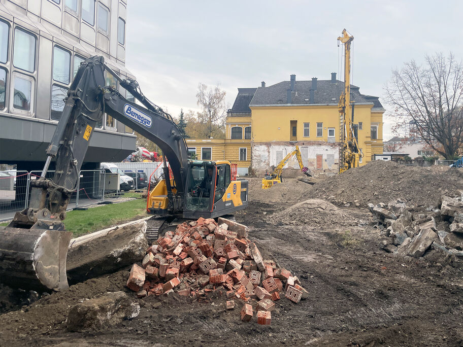 01 OÖV Kaplanhof Baustart